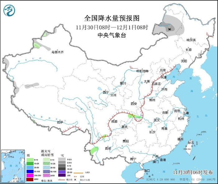 中央气象台：明日起较强冷空气将影响长江中下游以北地区